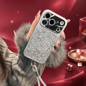 आईफोन केस कस्टम के लिए स्ट्रैप के साथ लक्जरी पीसी शॉकप्रूफ - Product Image 2