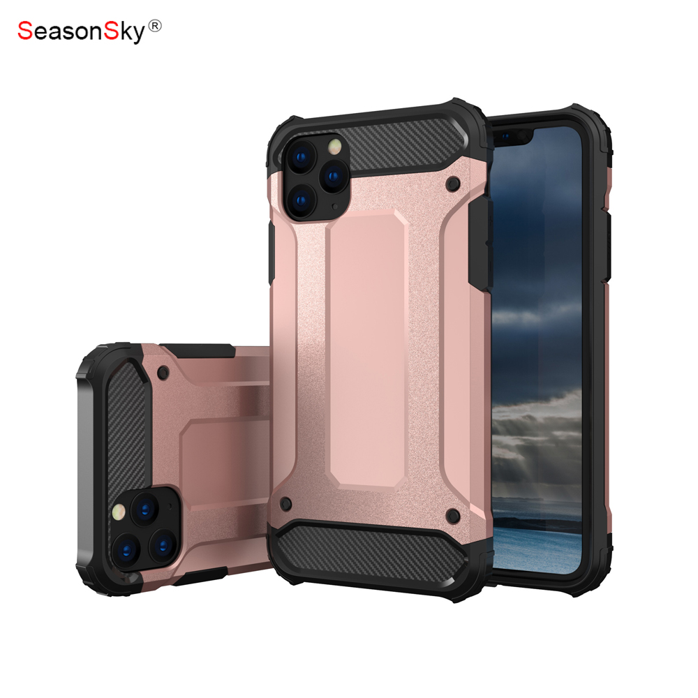 Forte Hybride Robuste Antichoc pour iPhone 11 Pro MAX 11 XS MAX XR X 8 7 6S Plus 5S SE Dur Étui Robuste