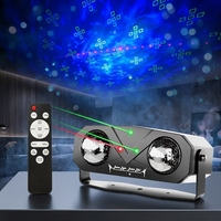 Projecteur de fête disco en gros avec télécommande LED RGB, boule magique, éclairage d'ambiance pour Noël et soirées