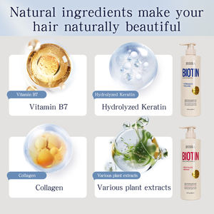 Champú y Acondicionador para el Cabello con Biotina y Queratina, para Reparar el Daño y Revitalizar, Venta al Por Mayor de Fábrica - Product Image 4