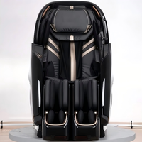 Nouveau Fauteuil de Massage Intelligent à IA, Corps Entier, Rail SL, Zéro Gravité, Chauffant, avec Airbags et Massage des Jambes Séparées