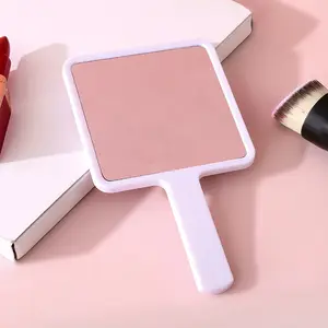 Yunxi Werbe geschenk Low MOQ Logo Druck Kosmetik schwarz 9*16cm Smart Make-up Handheld Tasche kleinen Hands piegel