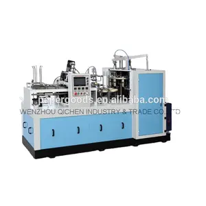 March Expo QICHEN Paper Cup Making Machine Green Production ZBJ-X12