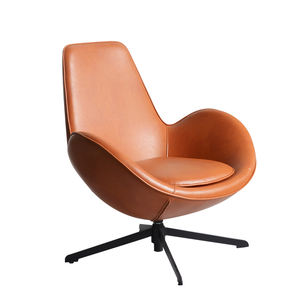 เก้าอี้พักผ่อนแบบหมุนสไตล์มินิมอลอิตาลี เก้าอี้โซฟาแสนสบายสำหรับโรงแรม ห้องนั่งเล่น ห้องนอน และห้องรับแขก - Product Image 6