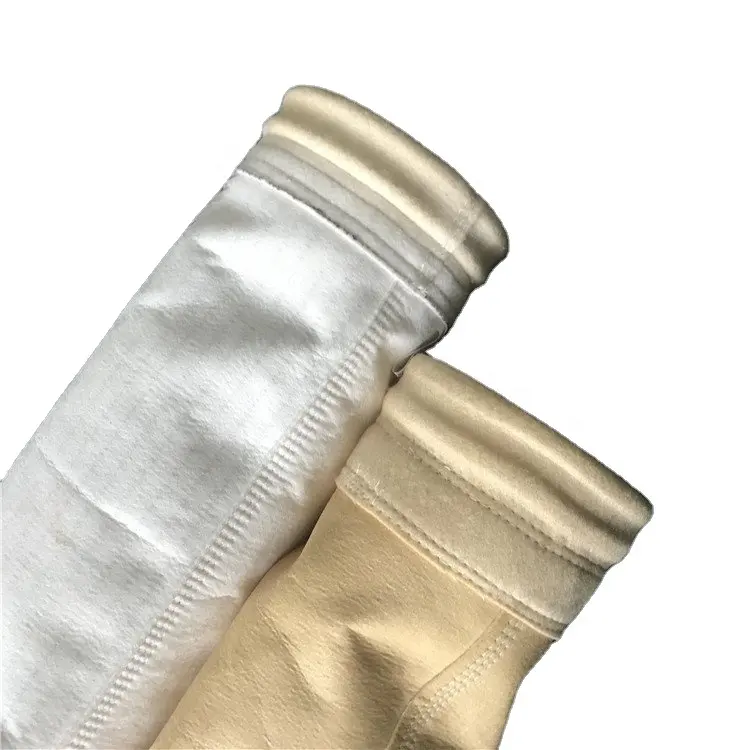 Nhà cung cấp Trung Quốc tùy chỉnh Pe/P84 không dệt kim cảm thấy Polyester túi lọc/tay áo xi măng ngành công nghiệp Túi vải cho bụi Collector