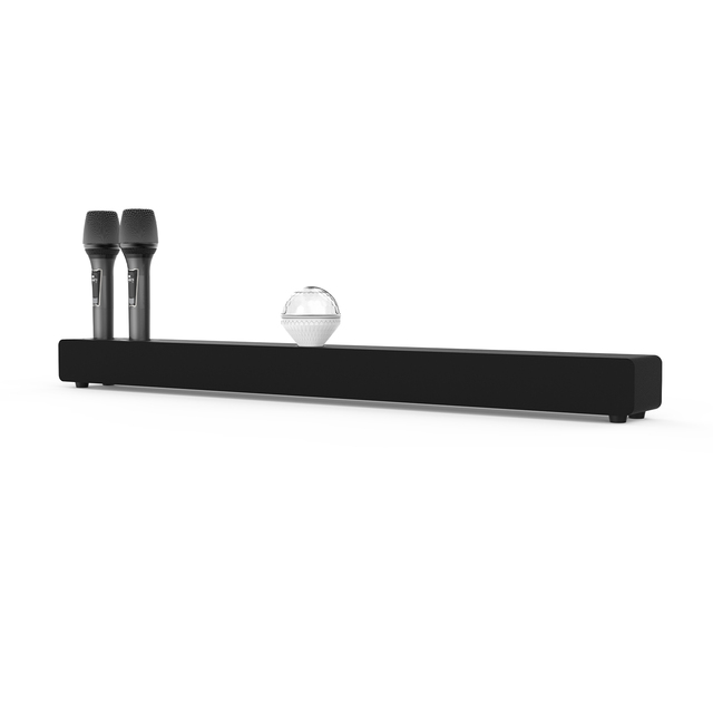BS-18F Channel 2.0 BT5.0,30W Horizontal Subwoofer TV Soundbar, Detached Wireless Bass, Full Connectivity for Enhanced TV Movie
