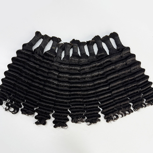 100g Cabello Humano Ondulado Profundo para Trenzas, Sin Trama, 100% Sin Procesar, Cabello Remy Vietnamita a Granel para Extensiones de Trenzas - Product Image 4