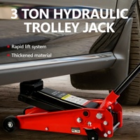 Gato Hidráulico de Carretilla de Buena Calidad para Taller, 2T 3T 5T, Horizontal, para Servicio Automotriz y Garaje, Gato de Suelo para Coche