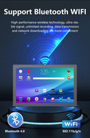 Fábrica OEM 10 10,1 pulgadas FORMA DE L borde estrecho sin cámara Linux NFC señalización Digital comercial Android Tablet PC