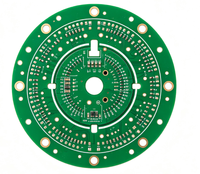 PCBA haute fiabilité pour unité de contrôle de robot industriel, PCB multicouche FR4 SMT DIP conforme RoHS