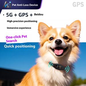 Localizador GPS <span class=keywords><strong>digital</strong></span> para mascotas en tiempo real <span class=keywords><strong>Collar</strong></span> de perro antipérdida impermeable IP67 para seguimiento de red 4G de cachorros y gatos - Product Image 4