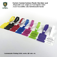 Étiquette de vêtement universelle anti-effraction avec conception antivol intégrée en papier synthétique souple et coloré