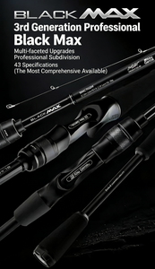 Cañas de Pescar Abu <span class=keywords><strong>Garcia</strong></span> Ultra Light Black Max, Nueva Versión Mejorada, Cañas de Pescar de Spinning y Casting - Product Image 4
