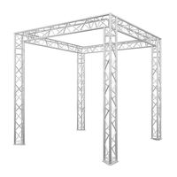 Structure de scène en aluminium démontable pour éclairage, truss DJ, scène portable pour événements de grande envergure et salons professionnels.