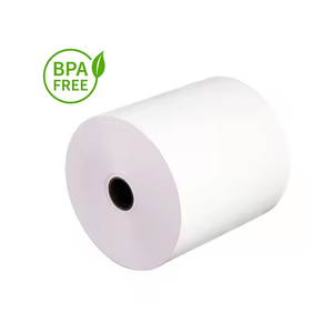 80x80mm 57x40 80*70 80*100 ATM sin núcleo impermeable sin BPA rollos térmicos rollo de papel para fax ATM otras aplicaciones - Product Image 4