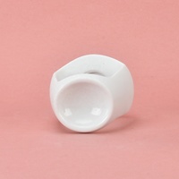 Récipients de désodorisant pour four à huiles essentielles Bougeoir diffuseur cire fondue brûleur d'arôme Brûleur d'huile de parfum en céramique