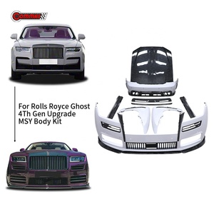 ชุดแต่งตัวถังคาร์บอนไฟเบอร์ครึ่งคันสไตล์ MSY ปี 2021-2024 สำหรับ Rolls Royce Ghost รุ่นที่ 4 กันชนหน้า บังโคลน ฝากระโปรงหน้า สเกิร์ตข้าง - Product Image 1