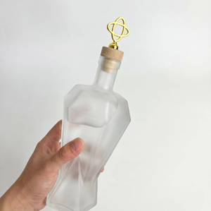 Botellas <span class=keywords><strong>de</strong></span> Vidrio Personalizadas OEM ODM 500ml 375ml Diseño Único para Whisky, <span class=keywords><strong>Vodka</strong></span>, Sprite, Licores, Venta al Por Mayor - Product Image 4