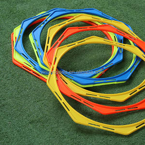 Running Bodyweight Equipment Sports 35 Cm 50 Cm Ballon de football Hexagone Cercles d'agilité Anneau d'entraînement agile hexagonal à grande vitesse - Product Image 4