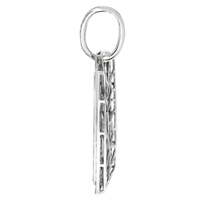 D'VINS JEWELS Pendentifs Lettres Personnalisés en Or Massif 14K, Diamants VVS de Laboratoire, Style Hip Hop Rapper Iced Out, Certifiés IGI, Cadeau - Product Image 1