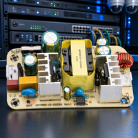 Alimentation à découpage isolée AC-DC 15V 3A 45W pour amplificateur audio, pilote LED, contrôle d'accès, système industriel CE RoHS