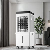 Ventilador sin Aspas Portátil, Ahorrador de Energía, con Control Táctil de 3 Velocidades, para Dormitorios Pequeños y Apartamentos en Alquiler