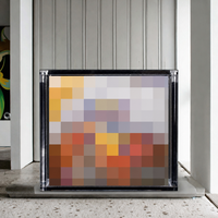 Boîte d'entraînement Elite en acrylique professionnelle à prix d'usine avec couvercle magnétique, plusieurs emplacements pour cartes, boîte de rappel en acrylique ETB