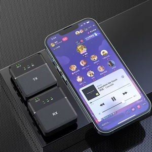 Sx9 DSP microphone à réduction de bruit version professionnelle caméra micro téléphone vidéoconférence lavalier micro <span class=keywords><strong>sans</strong></span> <span class=keywords><strong>fil</strong></span> - Product Image 5