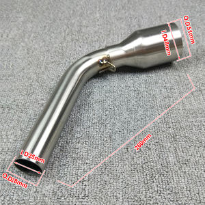 ท่อผ่าแพร่ไอเสียสำหรับรถมอเตอร์ไซค์,ท่อผ่ากลางสำหรับ HONDA MSX125 <span class=keywords><strong>MSX</strong></span> <span class=keywords><strong>125</strong></span> 2013 2014 - Product Image 2