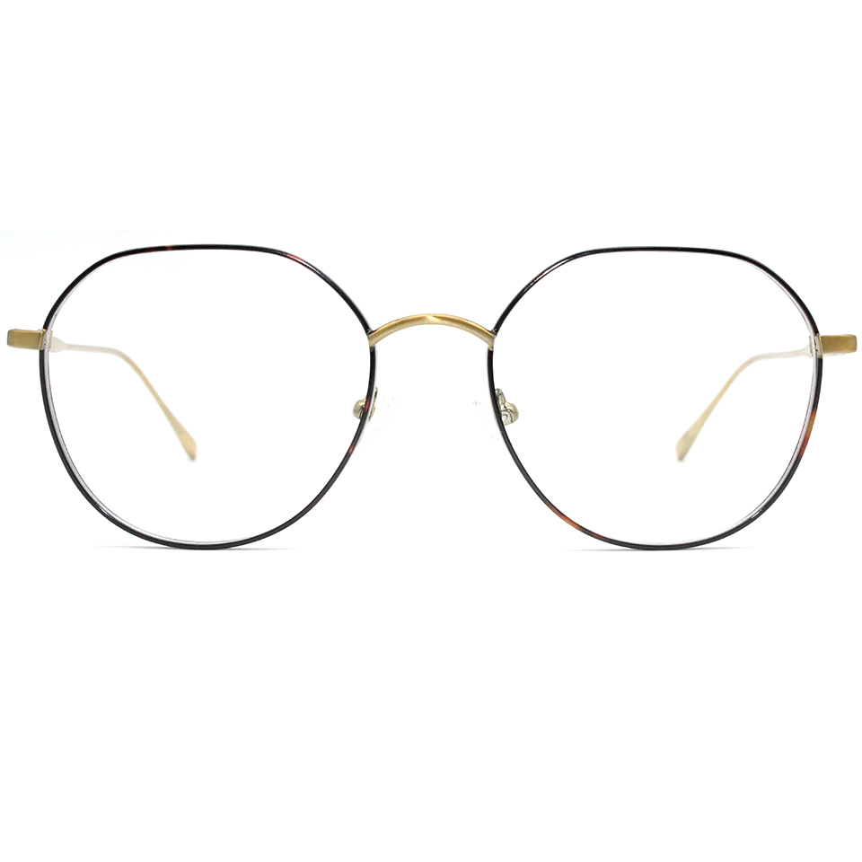 最新高端宽边金属光学眼镜框流行时尚眼镜男士女士眼镜框准备库存