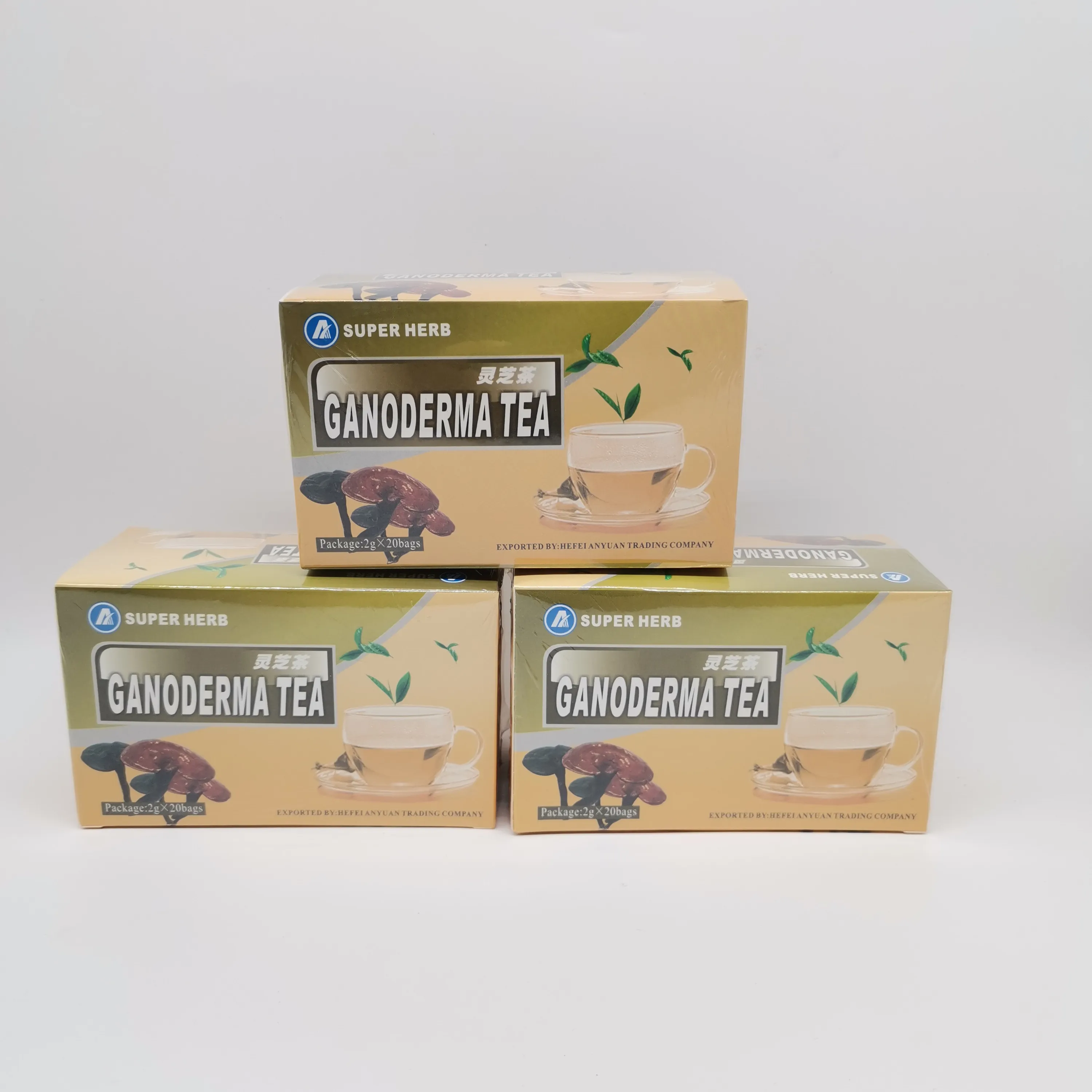 Private label tea bag improve immunity Ganoderma health Tea