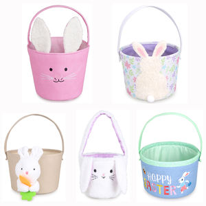 Lovely Sequin <strong>Unicorn</strong> Easter Basket <strong>Party</strong> Holiday <strong>Supplies</strong> Egg Hunting Easter Gift Storage Decor Basket Girls Tote Bags - Product Image 6