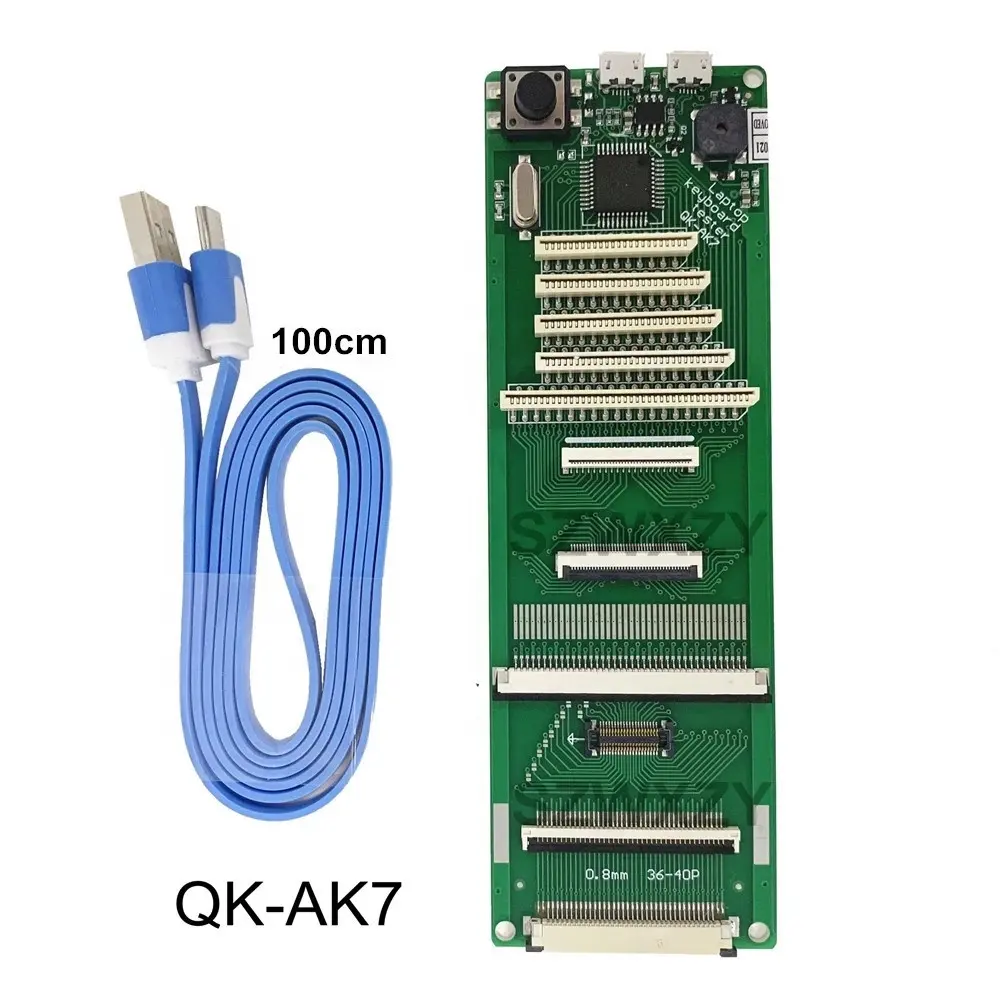 New Original QK-AK7 QK-AK9 Laptop Keyboard Tester Testing Device Machine Tool USB Interface with Cable stock