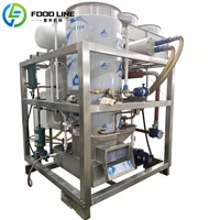 Machine à glaçons en tube de 1000 kg, en acier inoxydable, machine à glaçons en tube commerciale