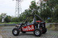 Kart de course à un siège 180CC, kart à pédales à quatre roues, buggy tout-terrain pour adultes