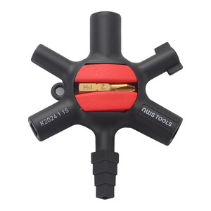 Outil multifonctionnel Nws Tools, clé à douille K2024115, hexagonale métrique, qualité industrielle, plastique, portable, 9 en 1, outil électrique - Product Image 2