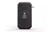Banque d'énergie solaire étanche 30000mAh chargeur solaire étanche 50000mAh Banque d'alimentation portable pour l'extérieur Banque d'alimentation à lumière LED