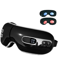 Masseur oculaire MED avec chaleur et refroidissement, USB Type-C, télécommande sans fil, batterie 1200 mAh, réduit la sécheresse oculaire, les gonflements et la fatigue oculaire, massage