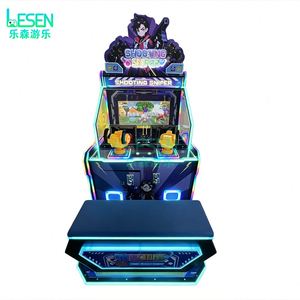 Machine d'arcade de tir Sniper 2 joueurs, jeu à double pistolet à monnayeur avec éclairage LED pour lieux de divertissement commerciaux intérieurs - Product Image 2