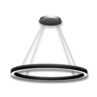 Lampe Led suspendue circulaire en forme d'anneau, design moderne, luminaire décoratif d'intérieur, nouveau modèle