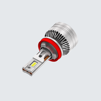 Ampoules de phares LED pour voiture CANBUS X18S H11 60W 12000LM, ampoules LED pour voiture H7 880/881 9012 9005 9006 avec ventilateur