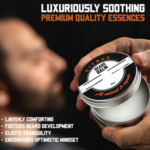 Baume à barbe hydratant et apaisant pour hommes Han Linger Private Label, pour une peau douce et une prévention des démangeaisons - Product Image 3