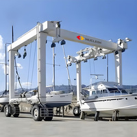Chine Fabricant Marine Voyage Ascenseur Yacht Grue 500 Tonnes 600 Tonnes 800 Tonnes Mobile Bateau Palan Grue De Levage À Vendre