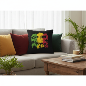One Love Fodere per Cuscini Quadrati in Velluto 18x18 Pollici, Copricuscini Decorativi per Arredamento Casa, Letto, Divano, Auto, Soggiorno - Product Image 3