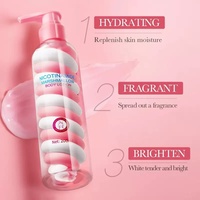 OEM Marque privée Guimauve naturelle Hydratant Nourrissant Corps Hydratant Crème Glacée Texture Arc-en-ciel Lotion pour le Corps
