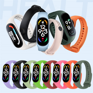 Correa para <span class=keywords><strong>Xiaomi</strong></span> <span class=keywords><strong>Mi</strong></span> <span class=keywords><strong>Band</strong></span> 7, repuesto de pulsera de silicona TPU suave - Product Image 3