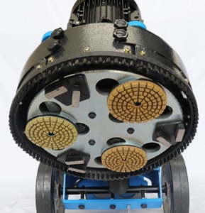 Máquina Multifuncional FFG-300E 220V/380V para Pulir y Desbastar Pisos de Concreto con Aspiradora - Product Image 4