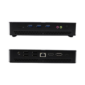 Mini PC EGLOBAL <span class=keywords><strong>AMD</strong></span> <span class=keywords><strong>Ryzen</strong></span> <span class=keywords><strong>5</strong></span> 6 cœurs, barebone, RAM DDR4, châssis en aluminium, rétroéclairage LED, bureau, divertissement à domicile, neuf, 3 ans - Product Image 2