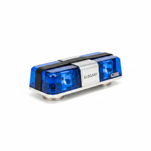 Barra de Luces LED Mini Ileritraffic Expert E-1151, Protección IP65, 12-36Vdc, Magnética, para Vehículos, Advertencia de Emergencia, Azul-Azul, para Carreteras - Product Image 2
