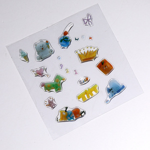 <span class=keywords><strong>Pegatina</strong></span> de PVC Personalizada con Diseño de Gota de Cristal para Teléfono Móvil, con Resistencia a la Temperatura y Adhesivo Ecológico - Product Image 4